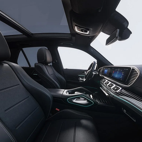 GLE 350 4MATIC Premium Trim in Black Nappa leather with AMG Line Interior