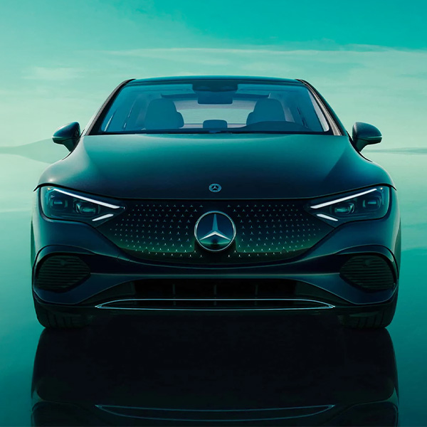 Front view of the 2025 Mercedes-Benz EQE Sedan