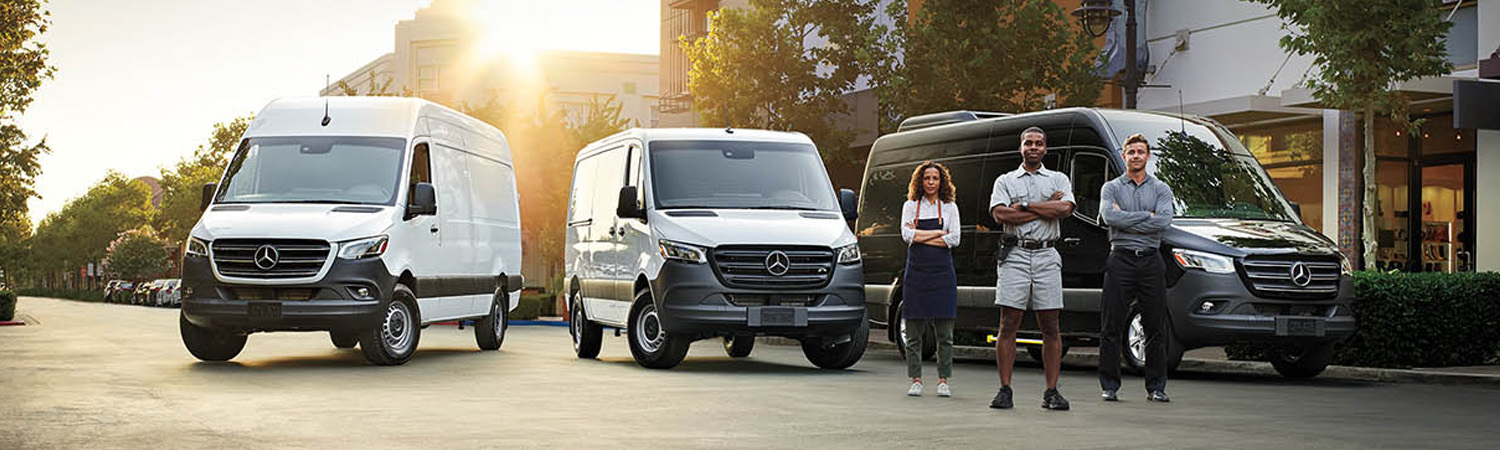 Mercedes-Benz Sprinter van lineup