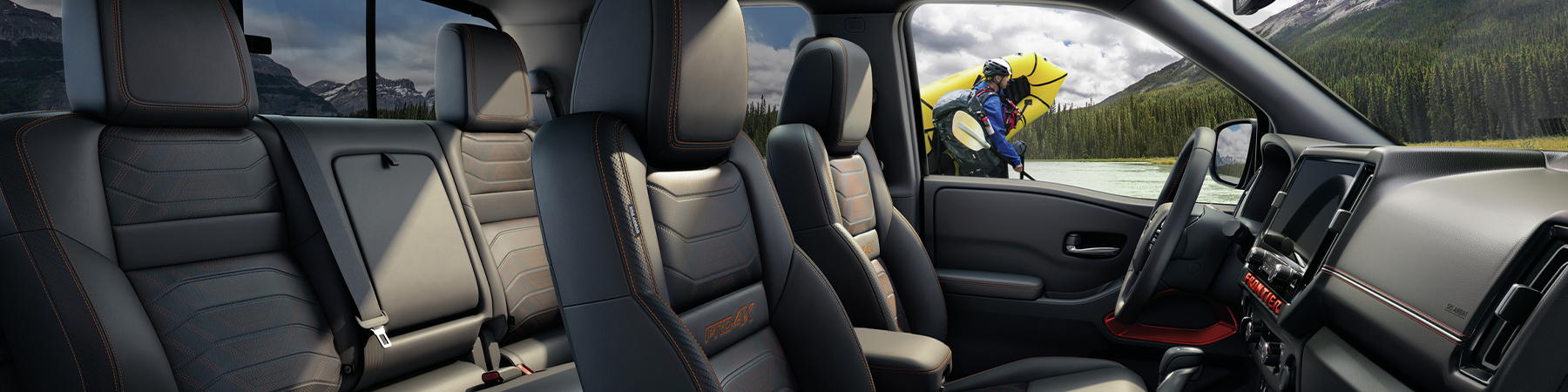 2025 Nissan Frontier interior
