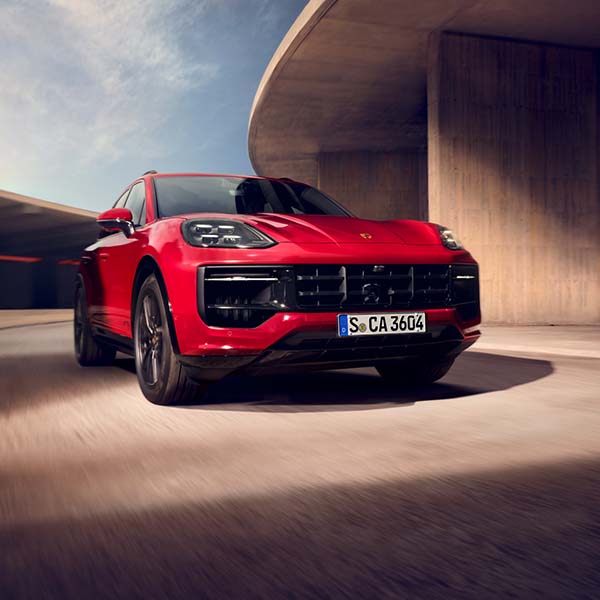 2025 Porsche Cayenne pictured in action