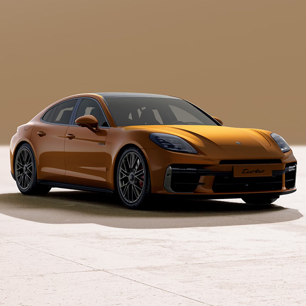 Porsche Panamera exterior view.