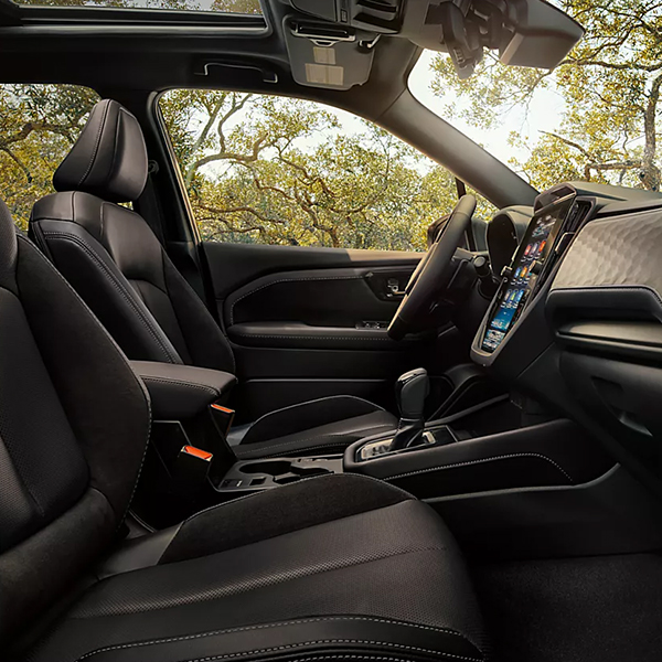 Front seats of the 2025 Subaru Forester