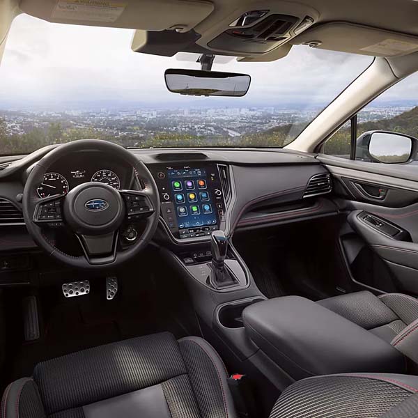 Interior view of the 2025 Subaru Legacy dashboard