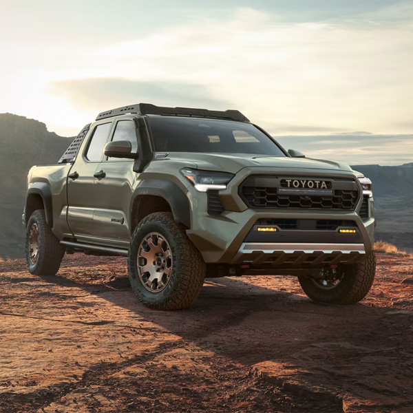 Trailhunter shown in Bronze Oxide with available roof rack accessory. Prototype shown with options.