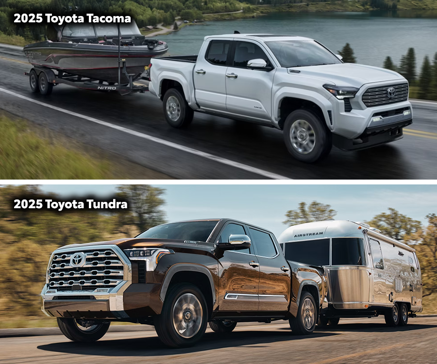 2025 Toyota Tacoma vs. Tundra