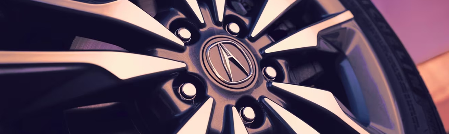 Tire rim on a 2026 Acura ADX