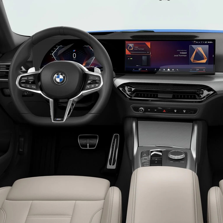 BMW 2 Series Coupe M interior trim finishers Carbon Fiber
