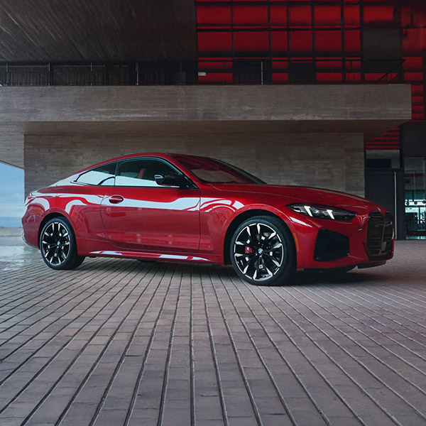 2026 BMW 4 Series Coupe parked in empty lot