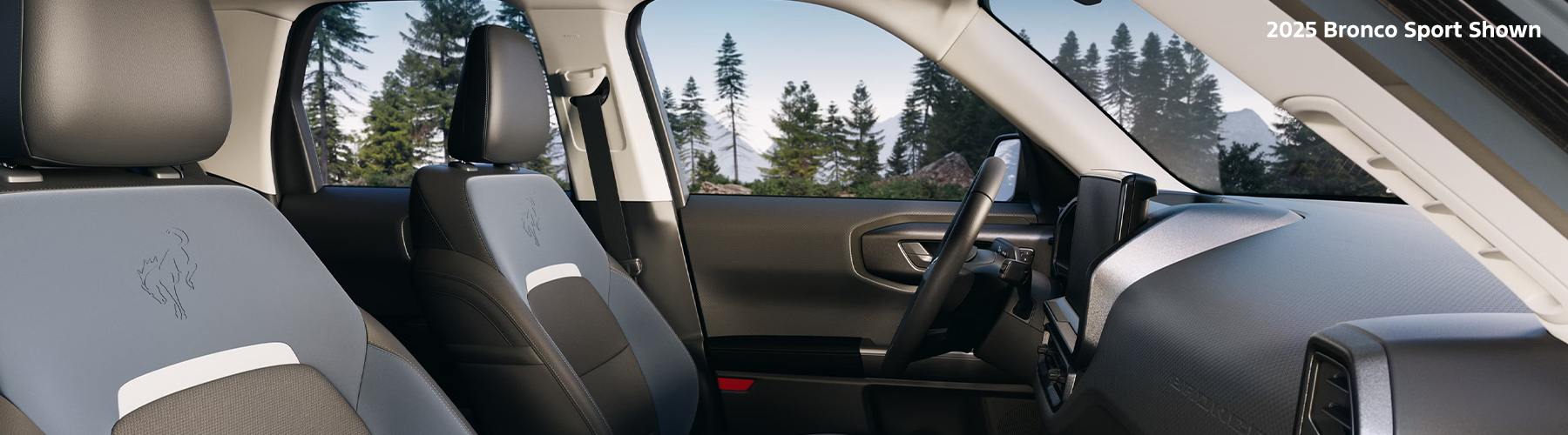 2025 Ford Bronco Sport® interior seating