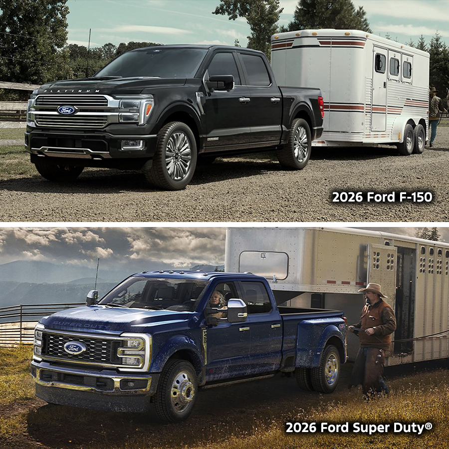 2026 Ford F-150 vs. Super Duty®