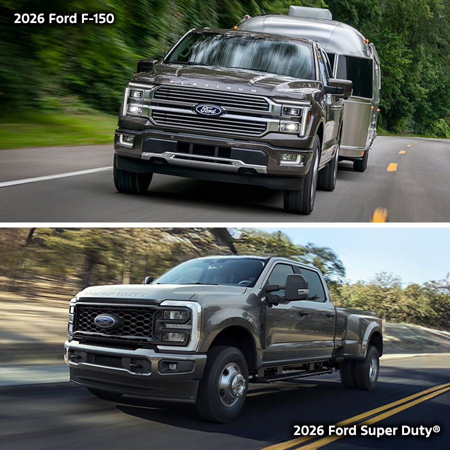 2026 Ford F-150 vs. Super Duty®