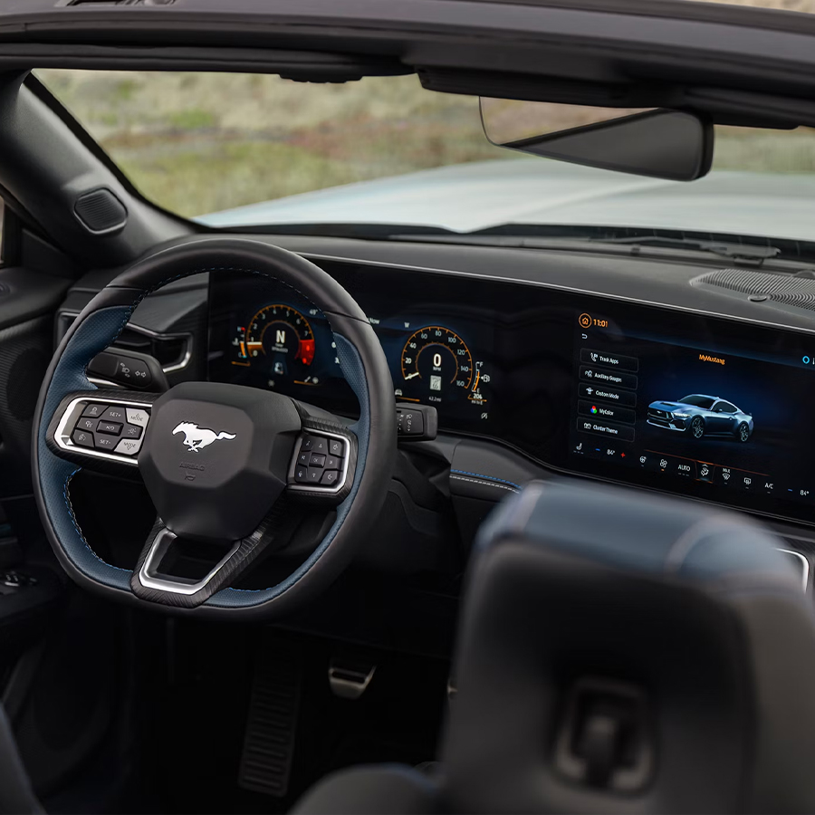 Mustang® GT California Special® convertible interior