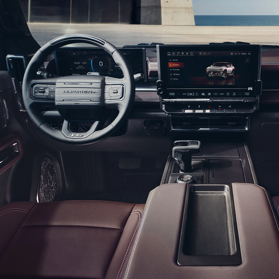 2026 GMC Hummer EV SUV 3X featuring Stealth Eclipse Interior.