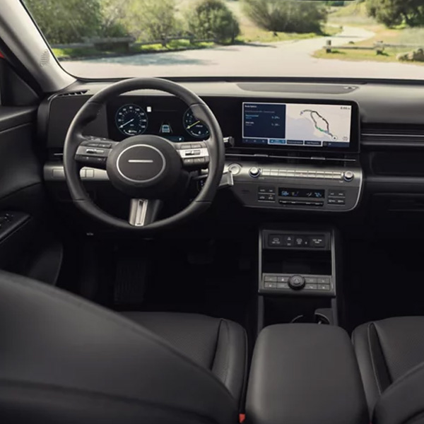 interior of a 2026 Kona