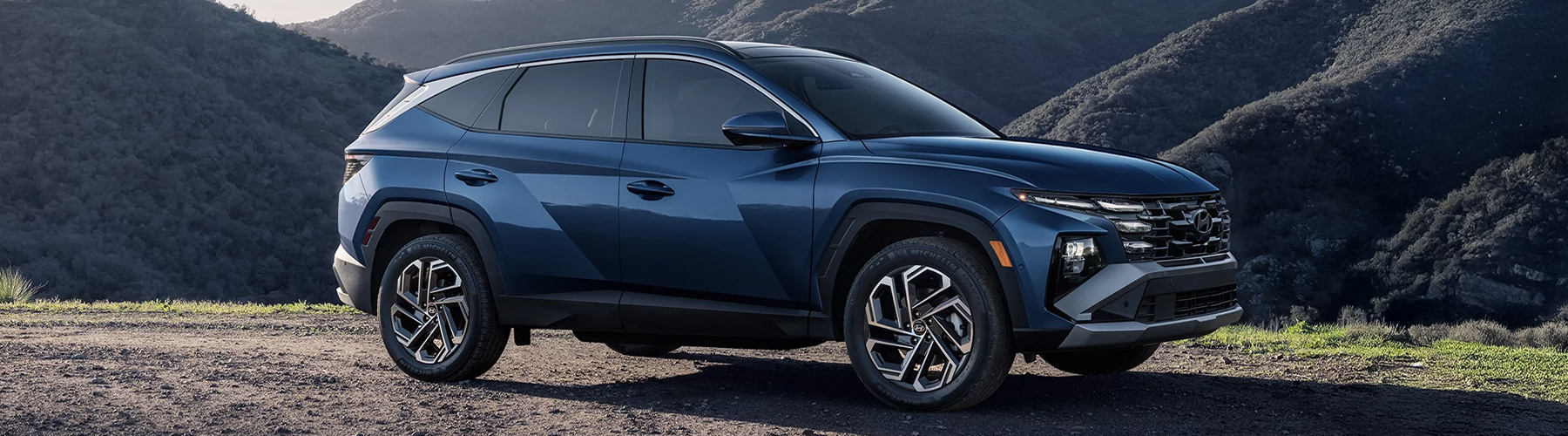 2026 TUCSON Limited in Atlantis Blue