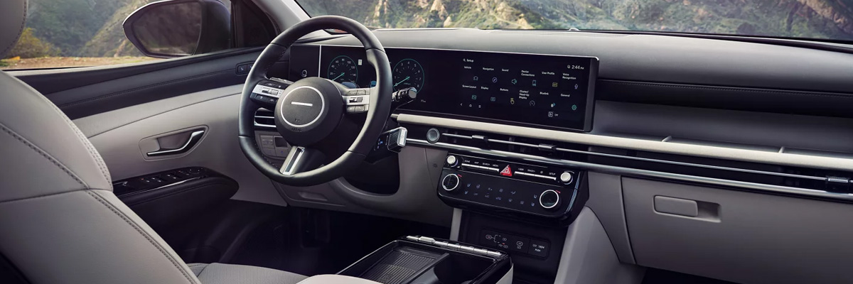 2026 Tucson interior - front