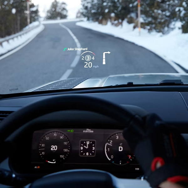 2026 Defender 130 interior dashboard shot