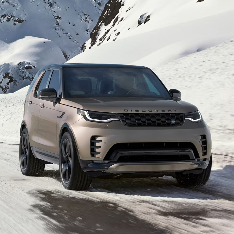 Discovery driving through snow and ice