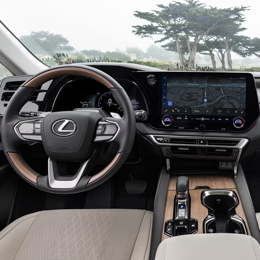 RX 350h Luxury AWD interior