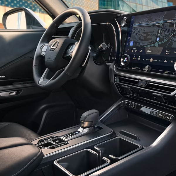 Interior view of a new 2026 Lexus TX