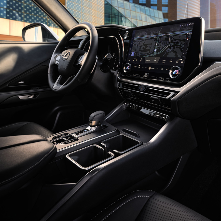 Interior view of a new 2026 Lexus TX