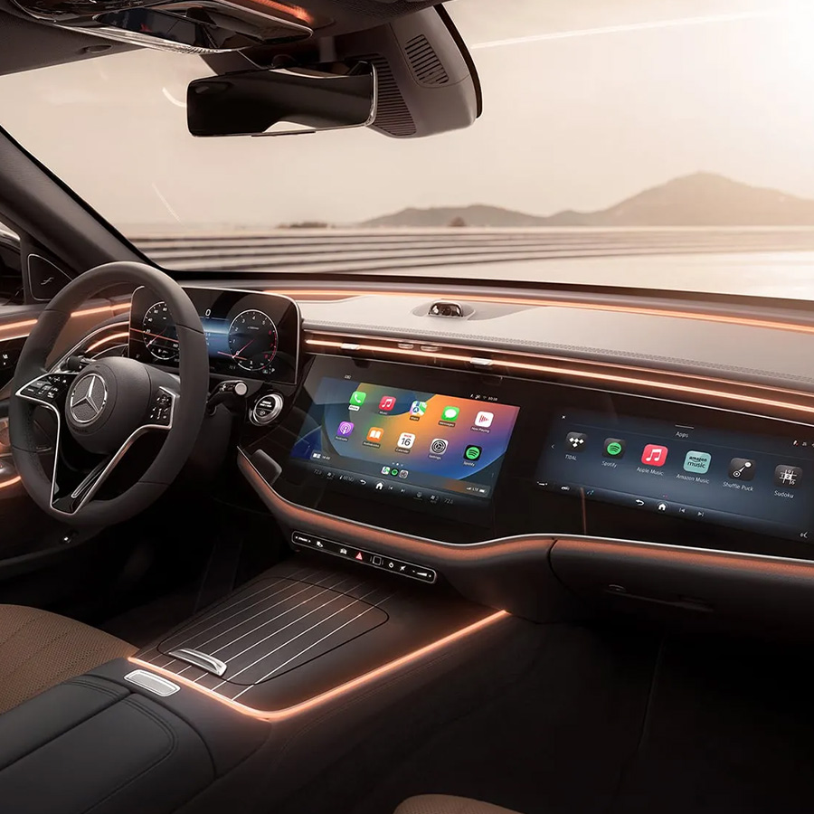 Interior view of the 2026 Mercedes-Benz E-Class