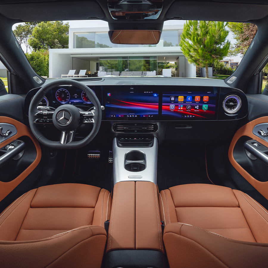 Interior cabin of the 2026 Mercedes-Benz GLB