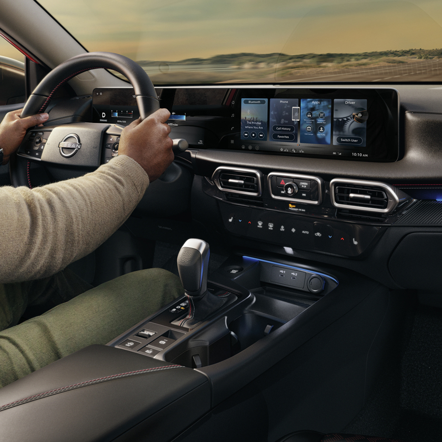 2026 Nissan Sentra SR, Sport Leatherette, driving