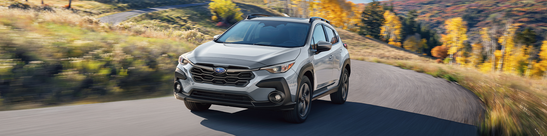 2026 Subaru Crosstrek driving down country road