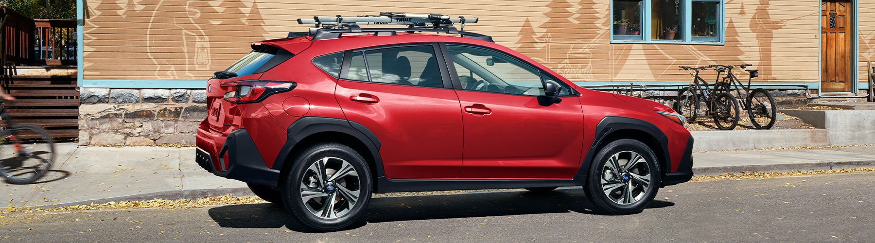 Side view of Subaru Crosstrek