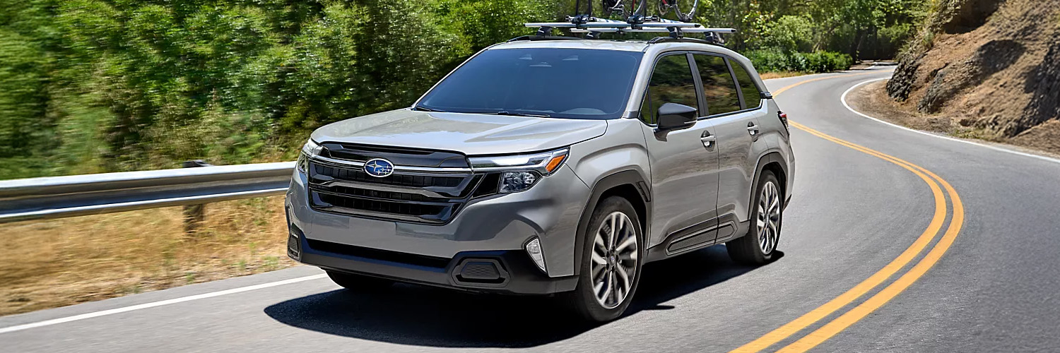 Front view of Subaru Forester