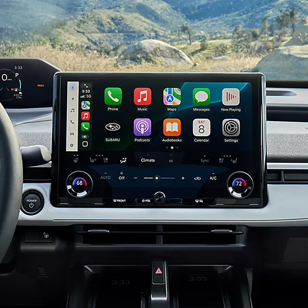 14-inch Subaru Multimedia System with wireless Apple CarPlay® and Android AutoTM
