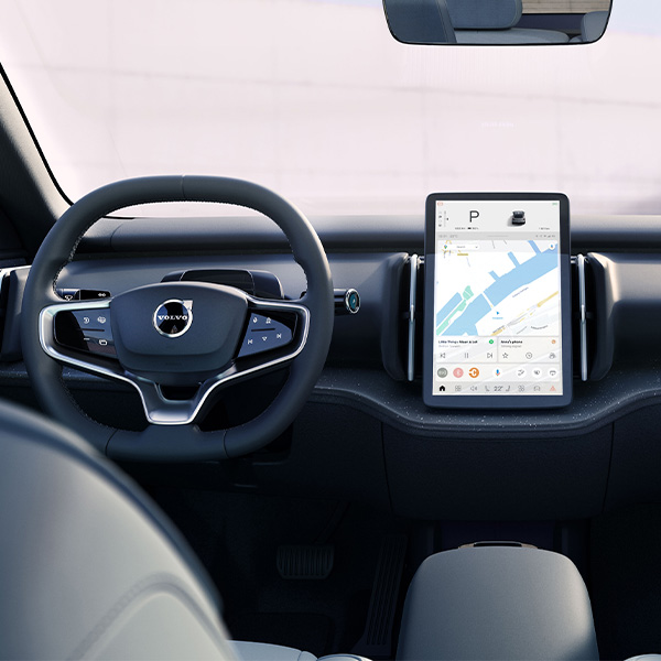 Interior of a 2026 Volvo EX30