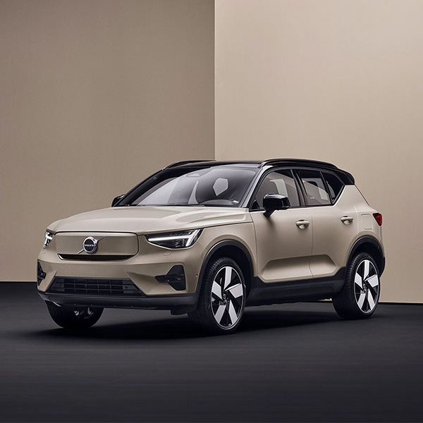 A parked 2026 Volvo EX40