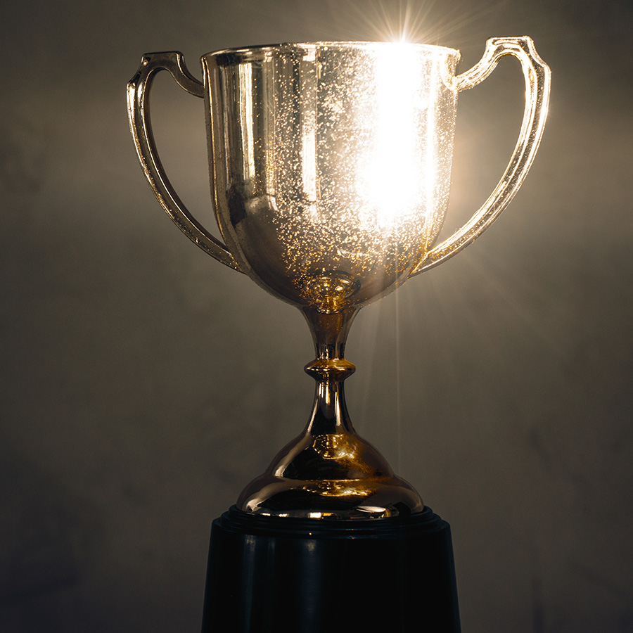 golden trophy