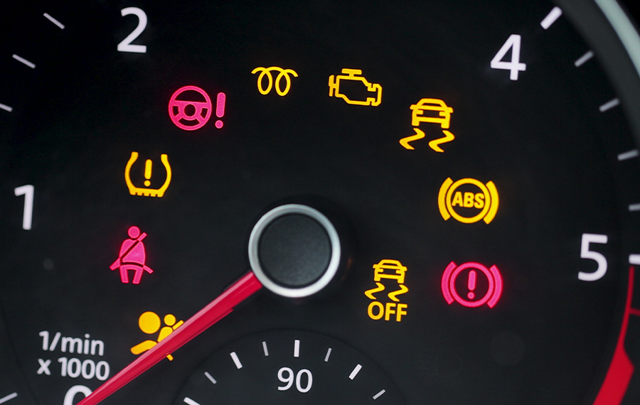 Dashboard warning lights