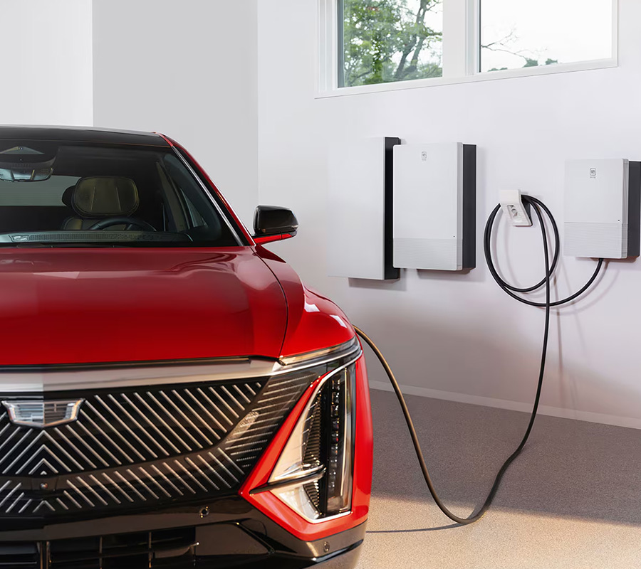 electric car charging at home