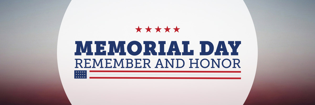 Memorial Day Remember And Honor logo