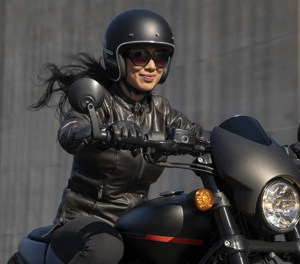 woman riding a Harley-Davidson® Motorcycle
