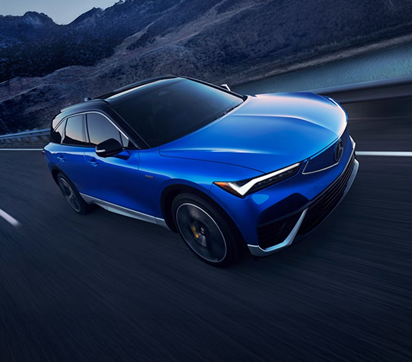 Acura 2024 ZDX in Double Apex Blue Pearl