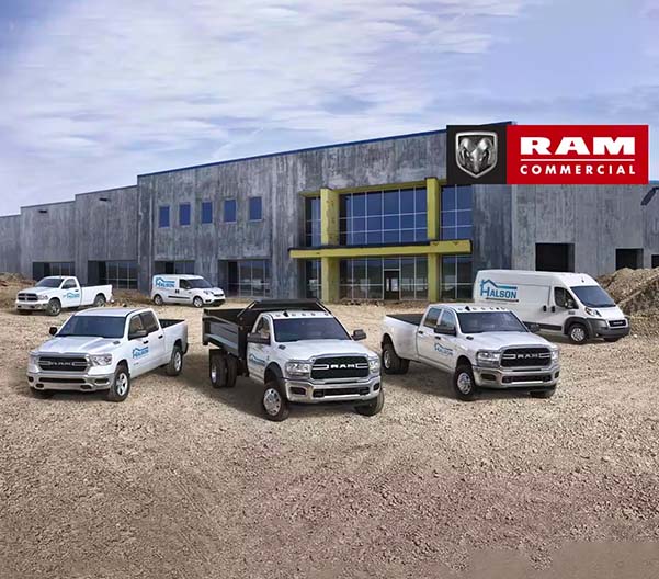 2023 Ram Trucks in a dirt lot