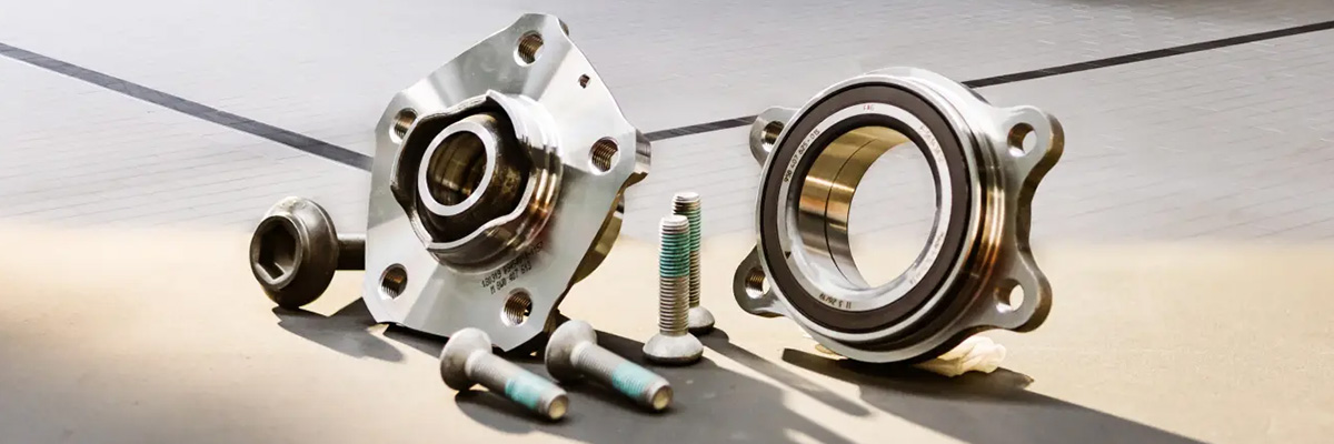 close up of porsche parts