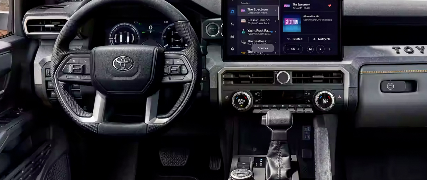 2024 Toyota Tacoma interior
