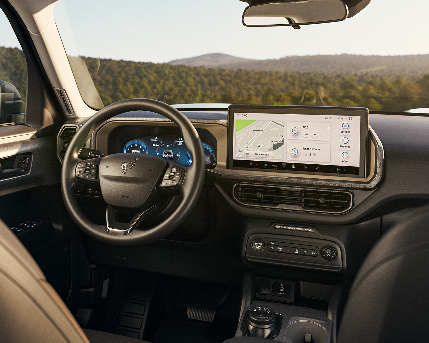 2025 Ford Bronco Sport interior