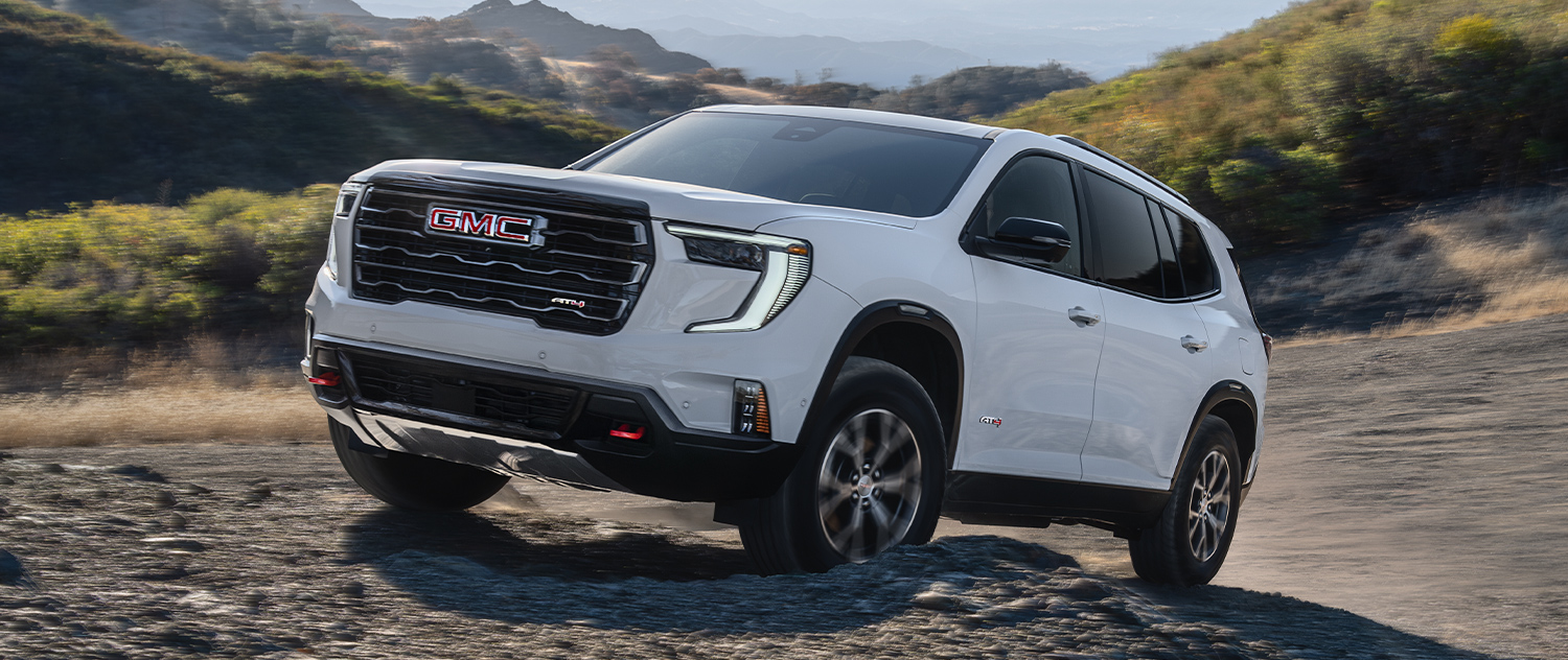 GMC Acadia offroading
