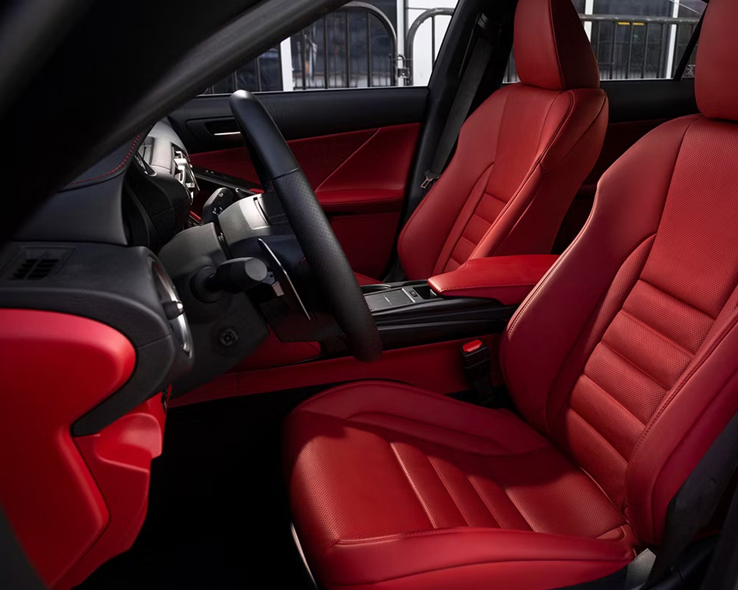 Interior shot of the 2025 Lexus IS