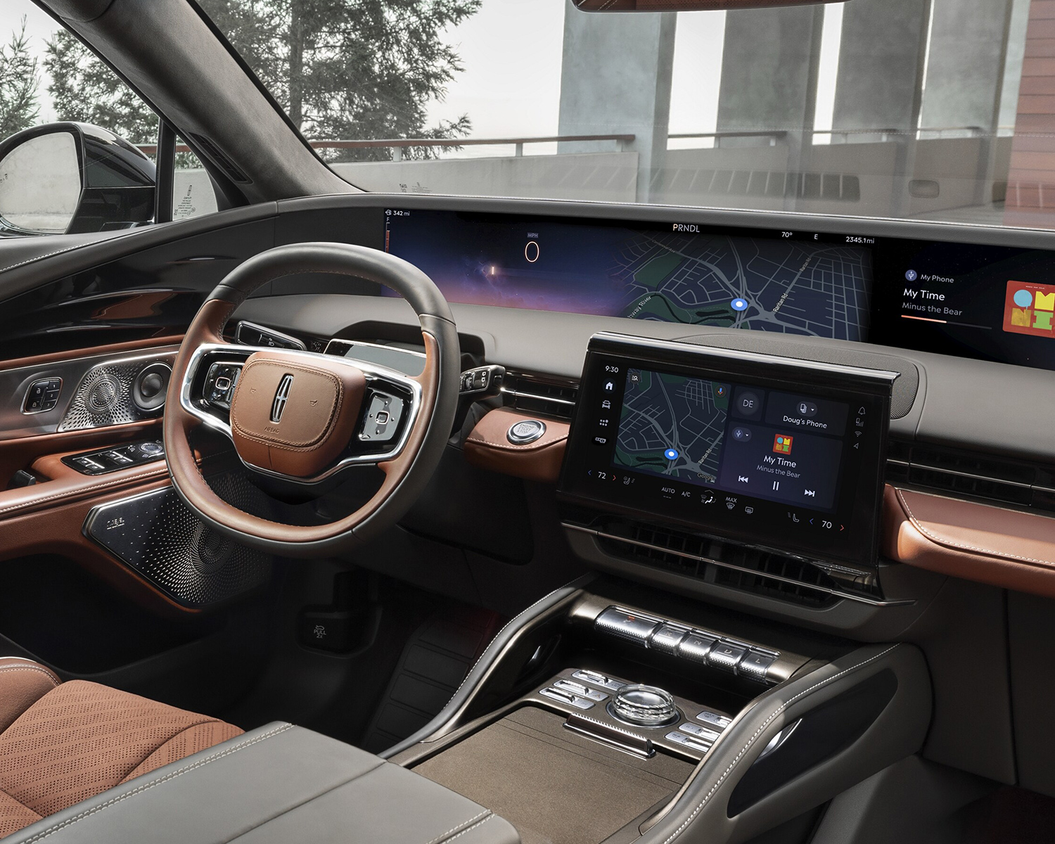 2025 Lincoln Nautilus interior dashboard view