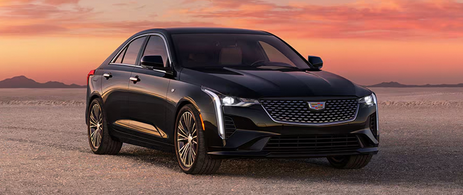2026 Cadillac CT4 3/4 view parked