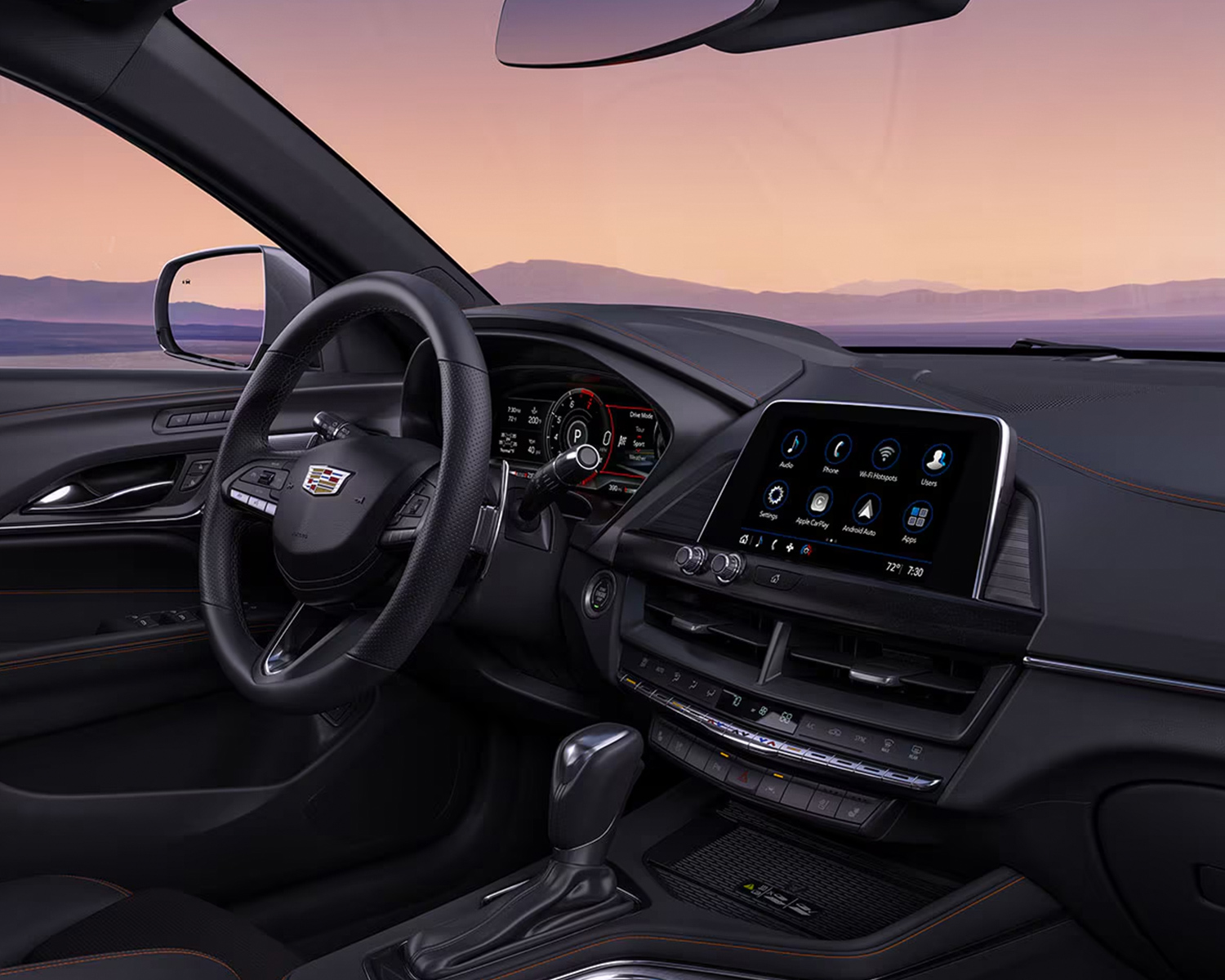 Cadillac CT4 dashboard interior